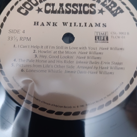 VTG. Hank Williams Country & Western Box Set (3) Time/Life - Picture 5 of 11